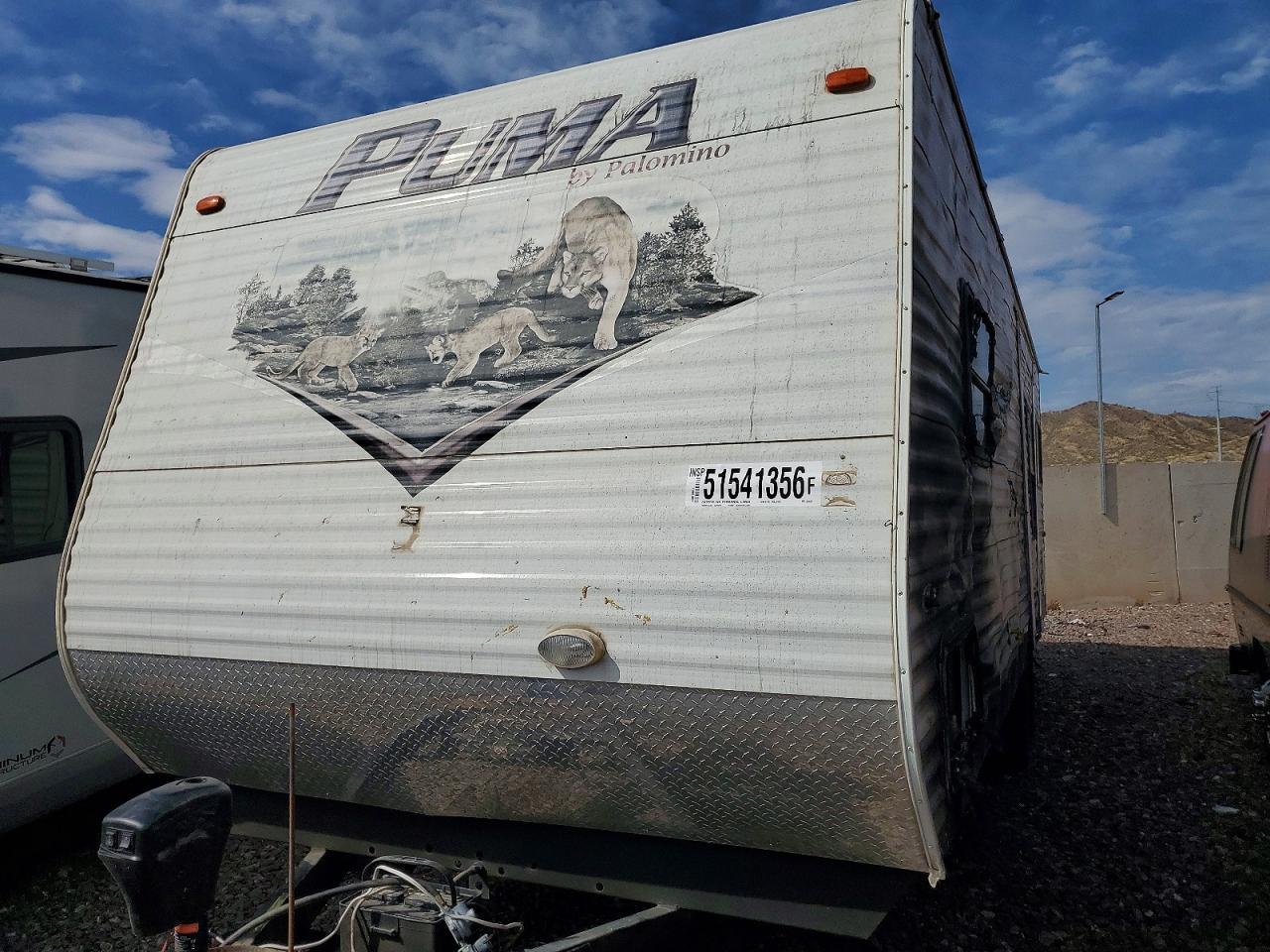 2012 Palomino Travel Trailer