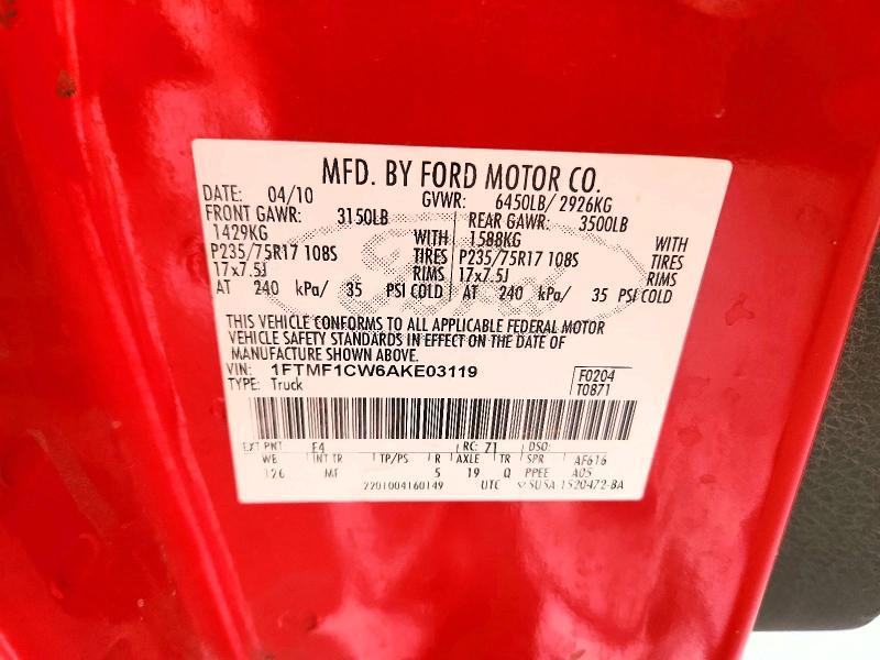 2010 Ford F150