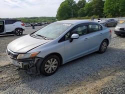 2012 Honda Civic lx en venta en Concord, NC