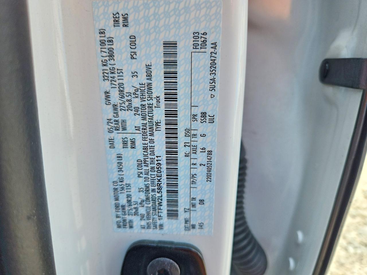 2024 Ford F150 STX