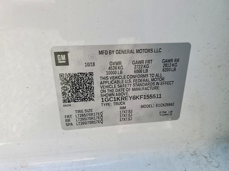 2019 Chevrolet Silverado K2500 Heavy Duty