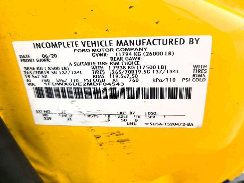 2021 Ford F650 Super Duty