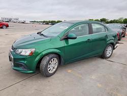 Chevrolet Sonic salvage cars for sale: 2018 Chevrolet Sonic lt