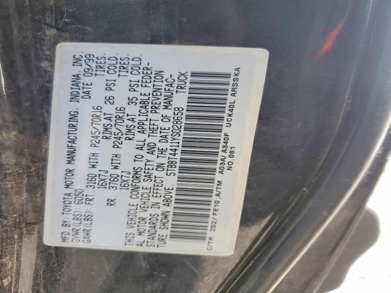 2000 Toyota Tundra SR5