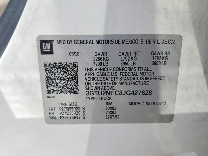 2018 GMC Sierra K1500 SLT