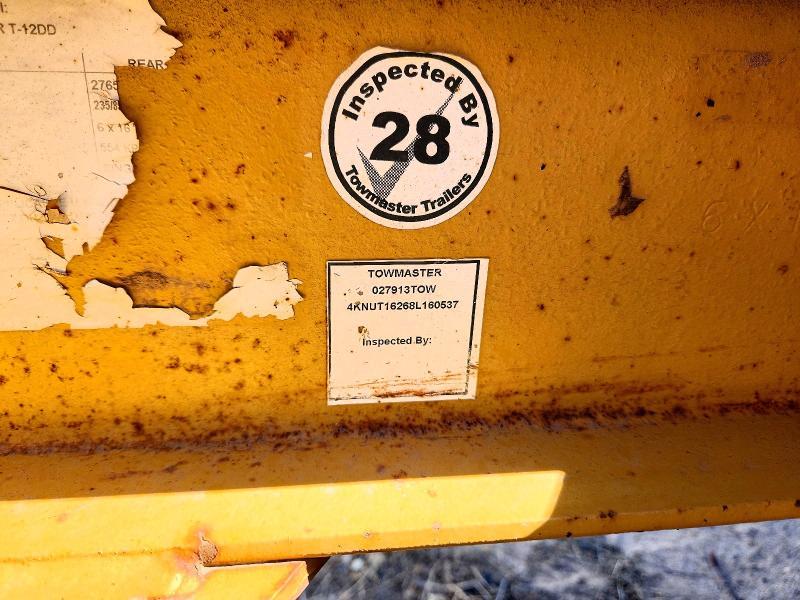 2008 Tzmp 2008 Towmaster Equipment Trailer