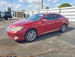 Lexus Es 350 salvage cars for sale: 2010 Lexus Es 350