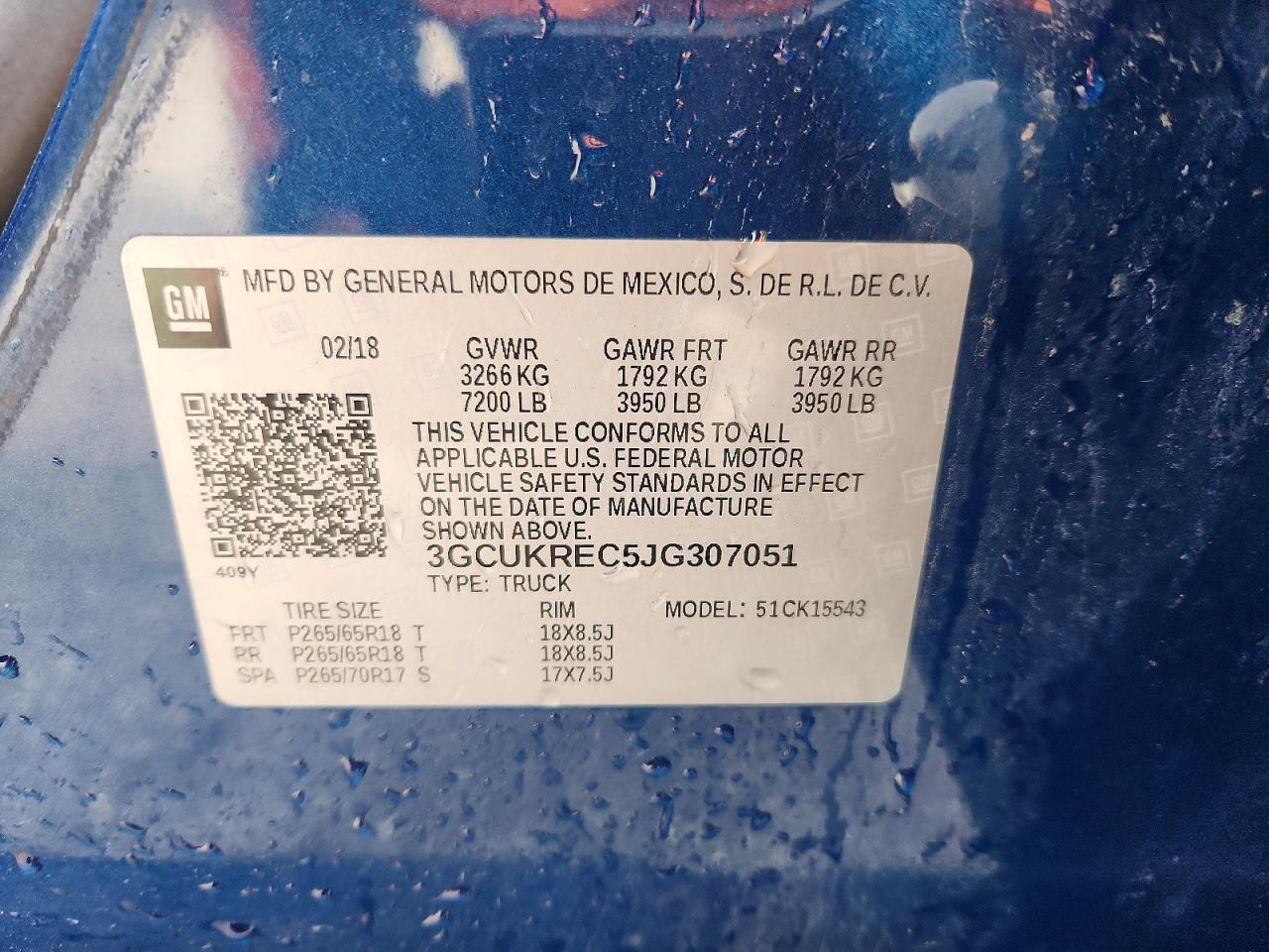 2018 Chevrolet Silverado K1500 LT