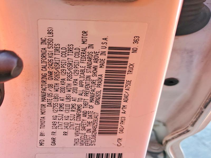 2008 Toyota Tacoma Prerunner V6