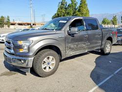 Salvage cars for sale from Copart Rancho Cucamonga, CA: 2017 Ford F150 Supercrew