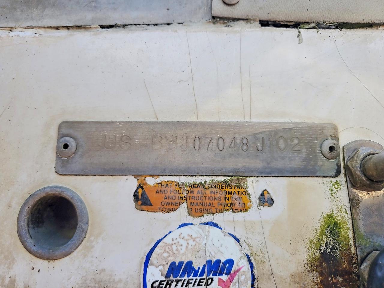 2002 Tracker 2002 Boat Trailer