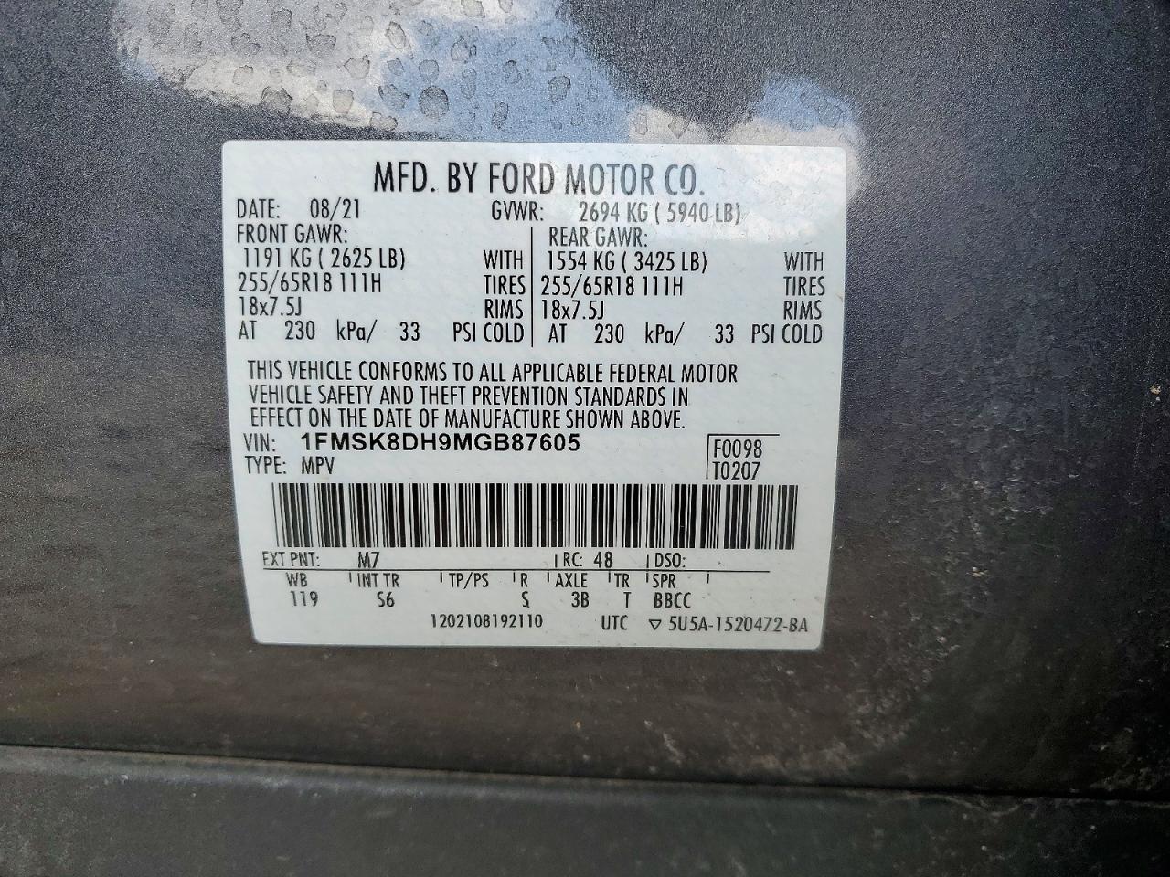 2021 Ford Explorer xlt