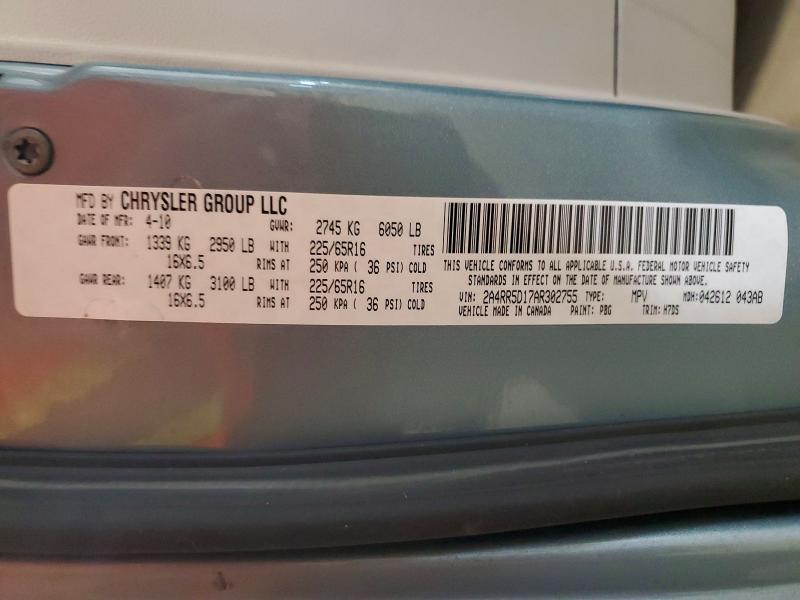 2010 Chrysler Town & Country Touring