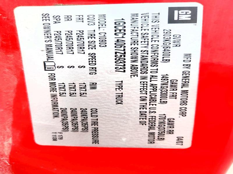 2007 Chevrolet Silverado C1500