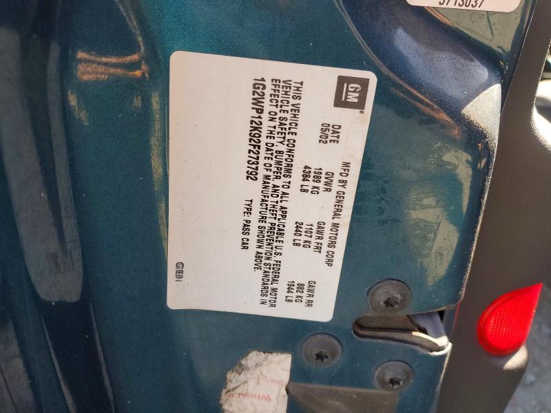 2002 Pontiac Grand Prix gt