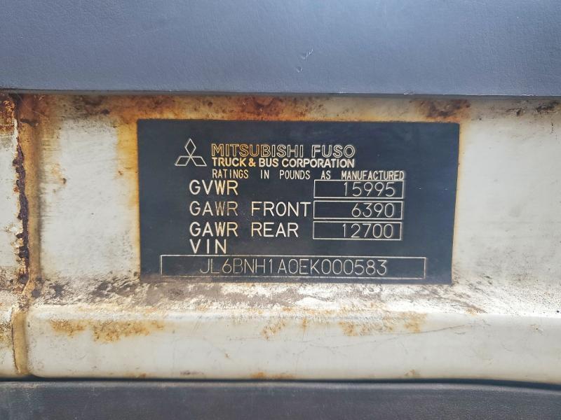 2014 Mifu 2014 Mitsubishi Fuso FEC72S BOX Truck