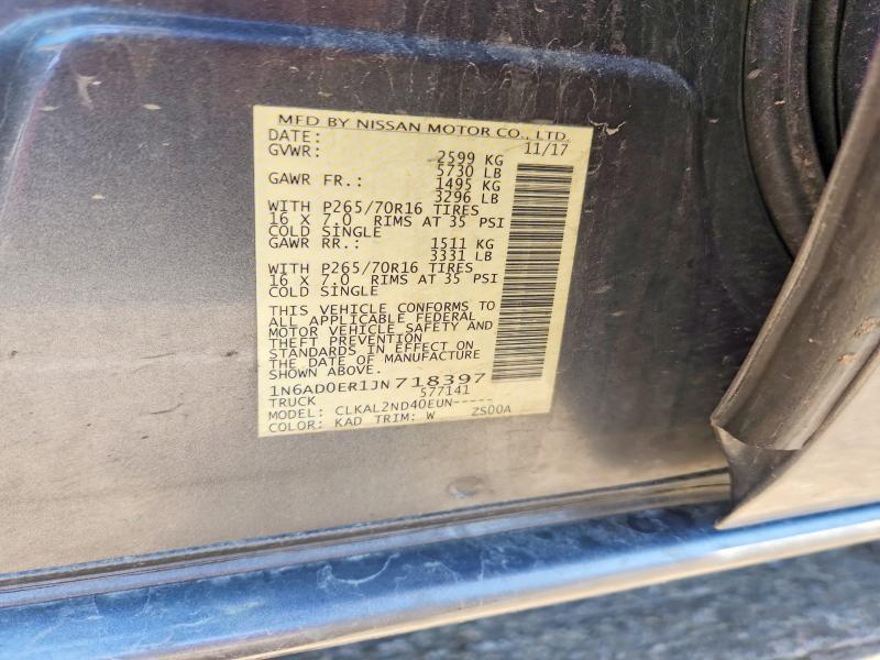 2018 Nissan Frontier SV