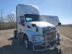 Salvage cars for sale from Copart Billings, MT: 2019 Peterbilt 579 Semi Truck