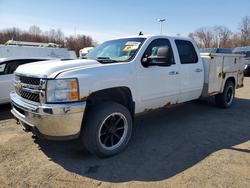 Salvage trucks for sale at East Granby, CT auction: 2011 Chevrolet Silverado K3500 LT