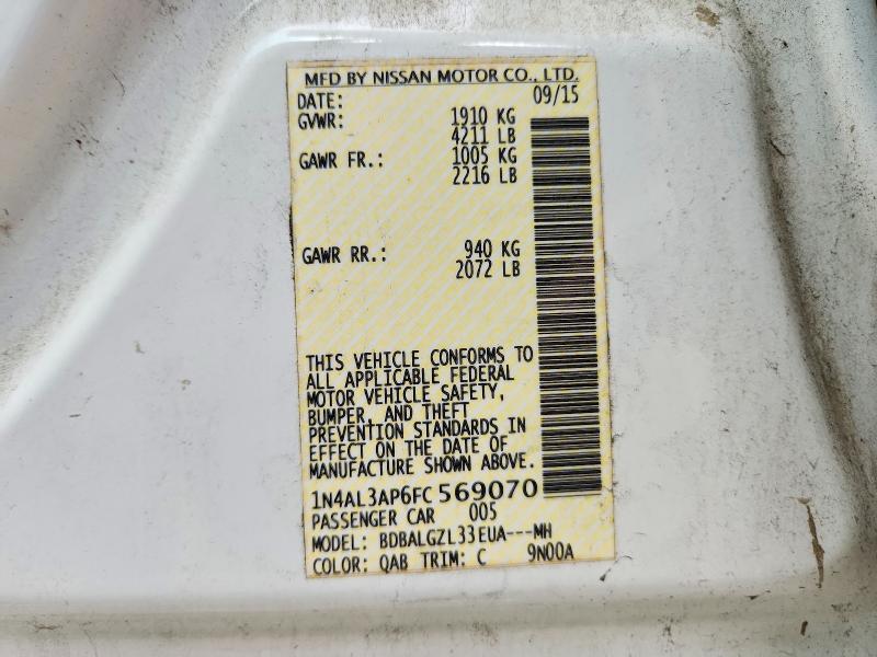 2015 Nissan Altima 2.5 s