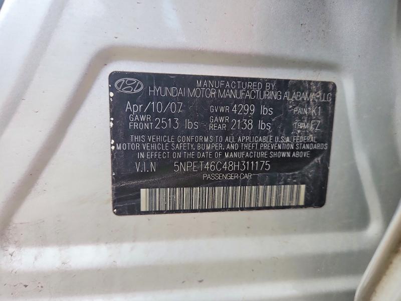 2008 Hyundai Sonata gls