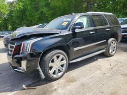 Vehiculos salvage en venta de Copart Austell, GA: 2018 Cadillac Escalade Luxury