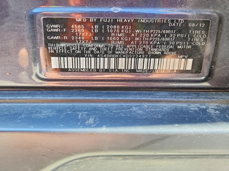 2013 Subaru Outback 2.5i Limited