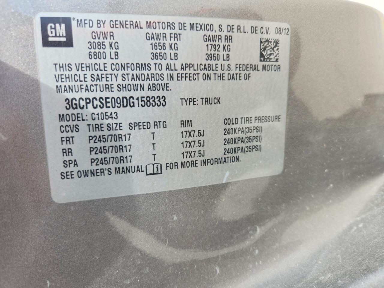 2013 Chevrolet Silverado C1500 LT