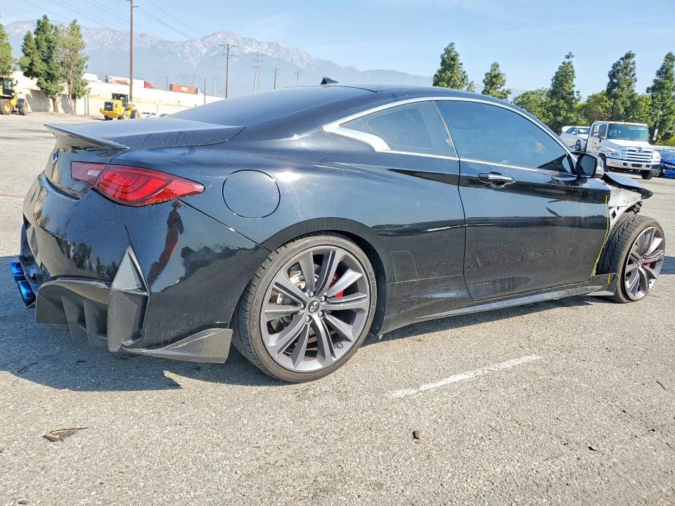 2018 Infiniti Q60 red Sport 400
