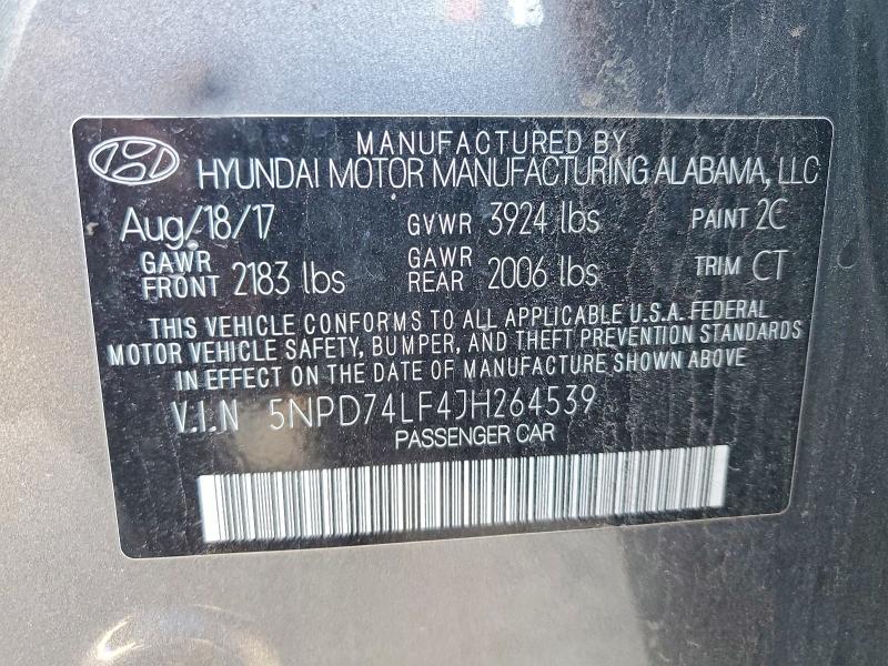 2018 Hyundai Elantra se