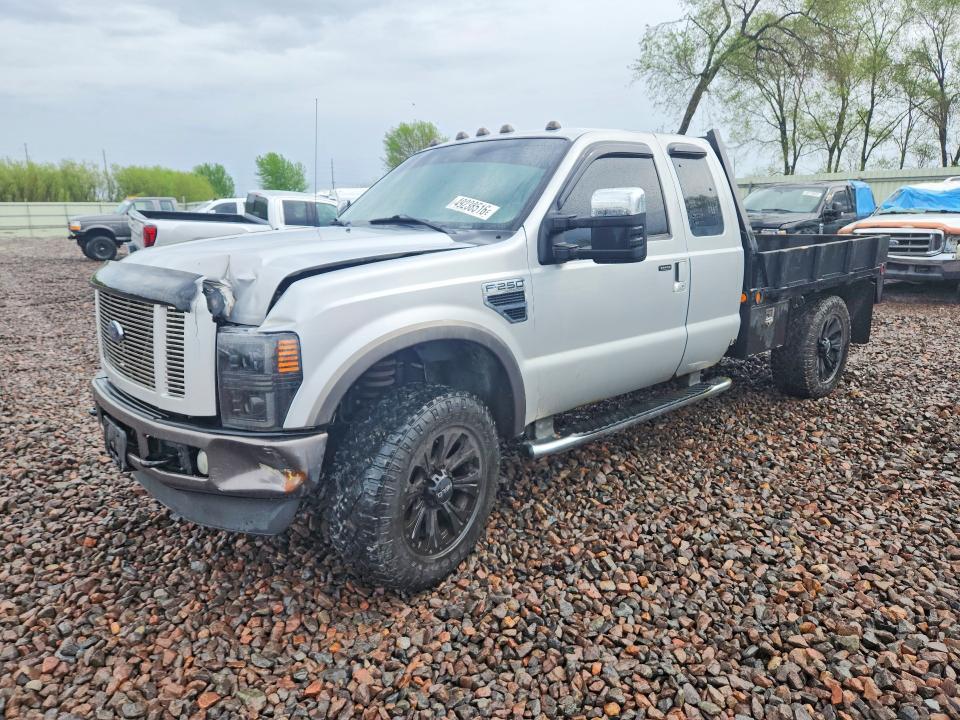 2008 Ford F250 Super Duty Flatbed Truck