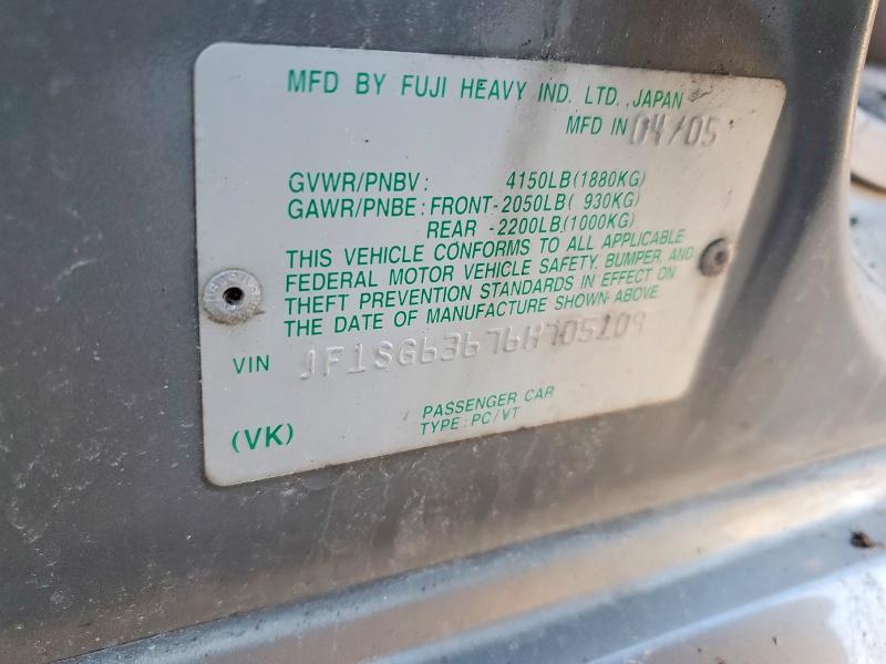 2006 Subaru Forester 2.5x