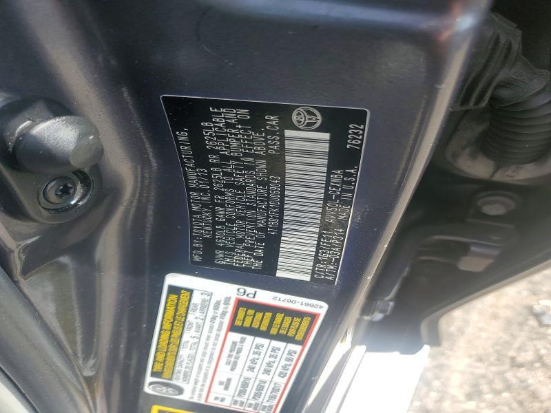 2013 Toyota Camry Hybrid le
