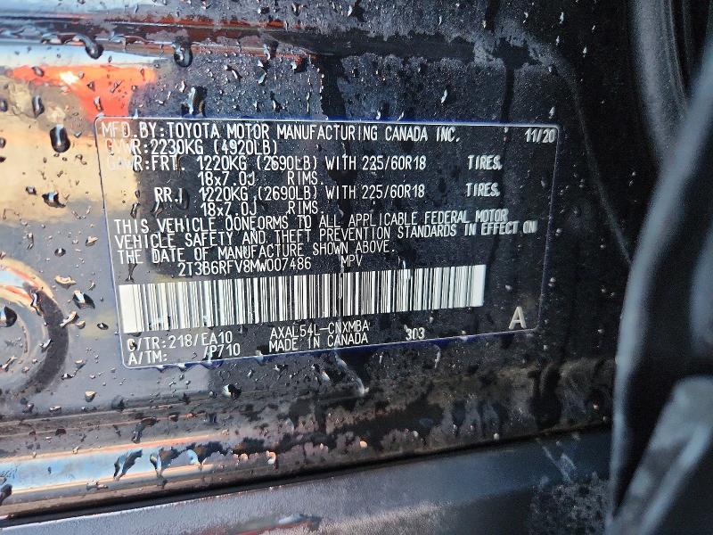 2021 Toyota Rav4 Hybrid xle Premium