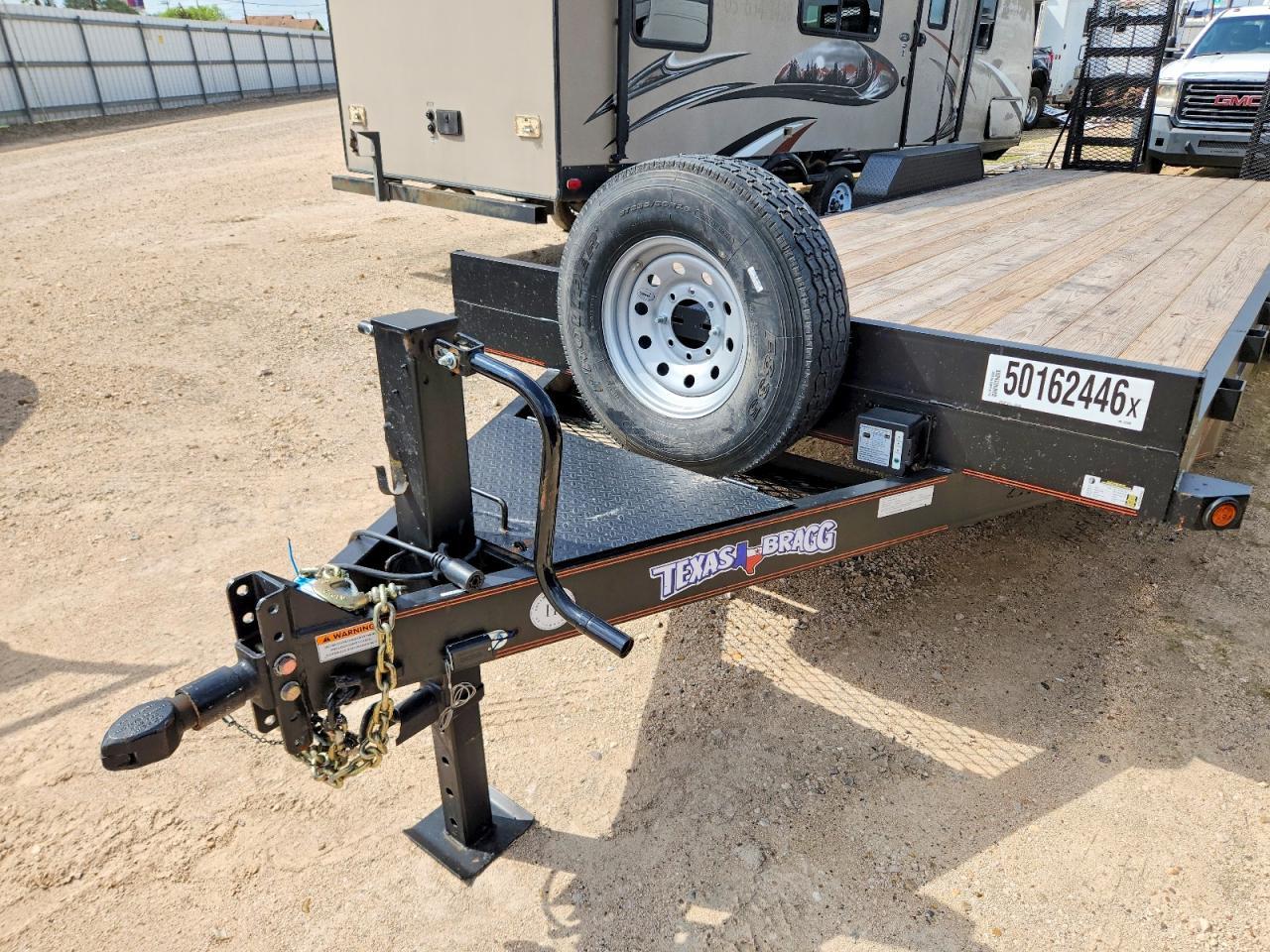2025 Texas Bragg EL222EH14 Equipment Trailer