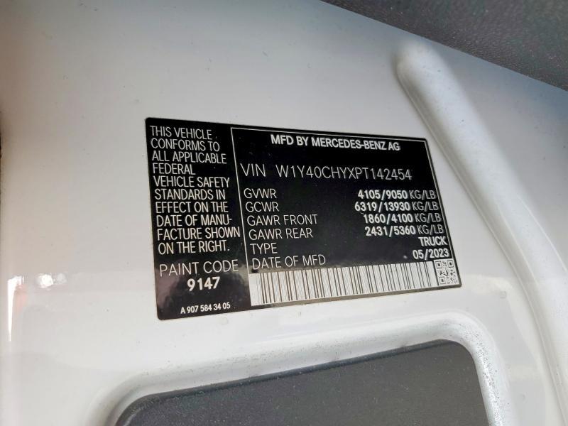 2023 Mercedes-Benz 2023 Mercedes Benz Sprinter 2500 Delivery van