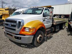 Ford salvage cars for sale: 2008 Ford F650 Super Duty Rollback Truck