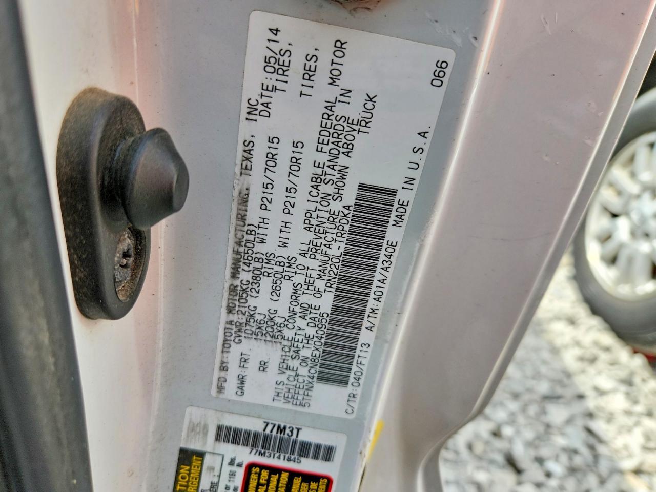 2014 Toyota Tacoma Base