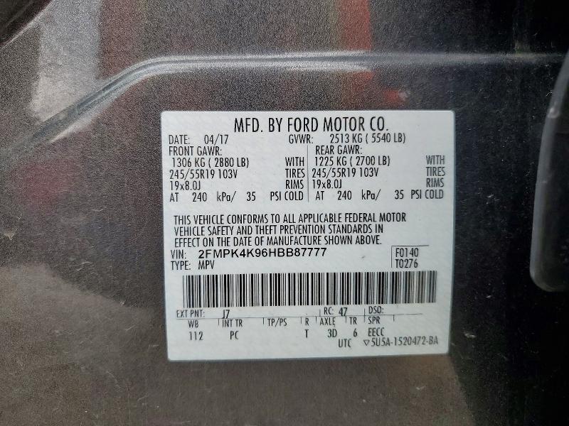 2017 Ford Edge Titanium