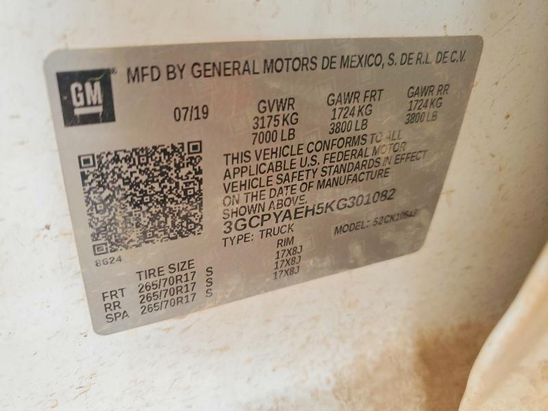 2019 Chevrolet Silverado K1500