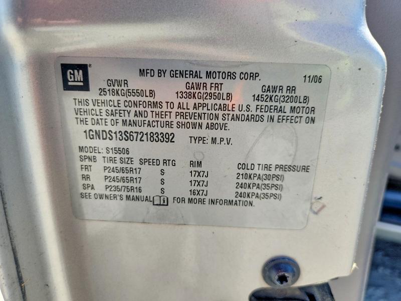 2007 Chevrolet Trailblazer ls