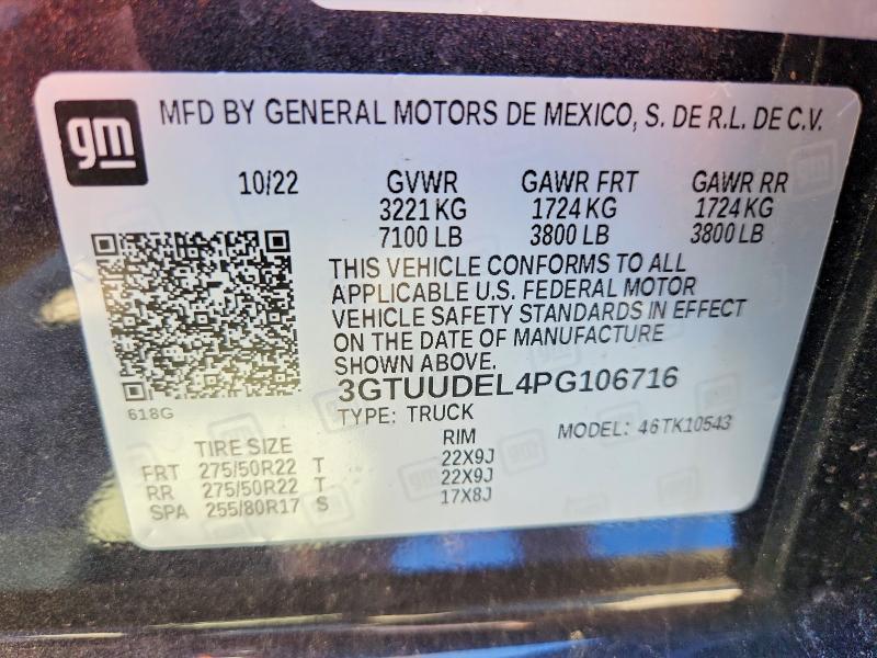 2023 GMC Sierra K1500 slt