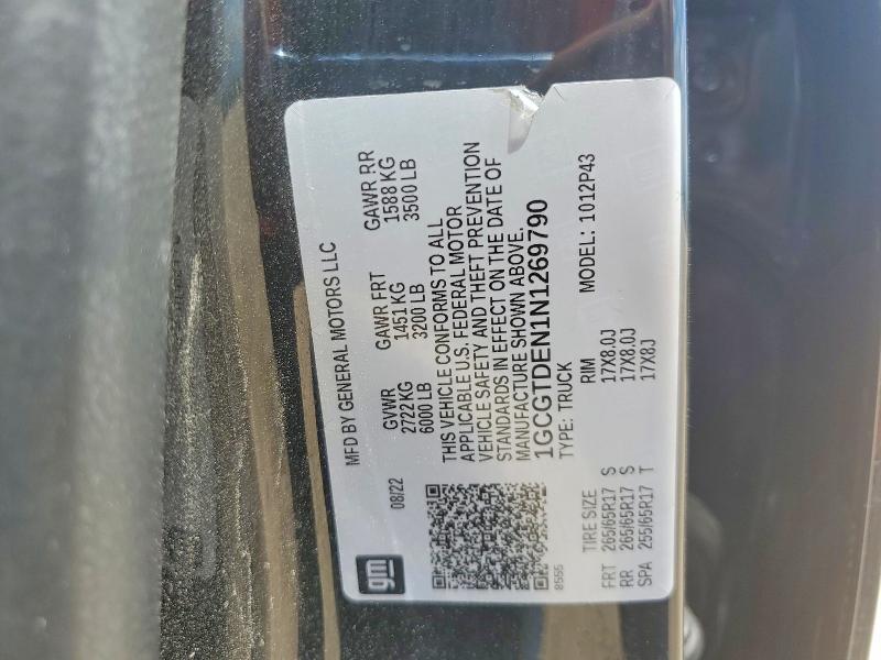 2022 Chevrolet Colorado Z71