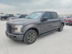 Salvage trucks for sale at Haslet, TX auction: 2015 Ford F150 Supercrew