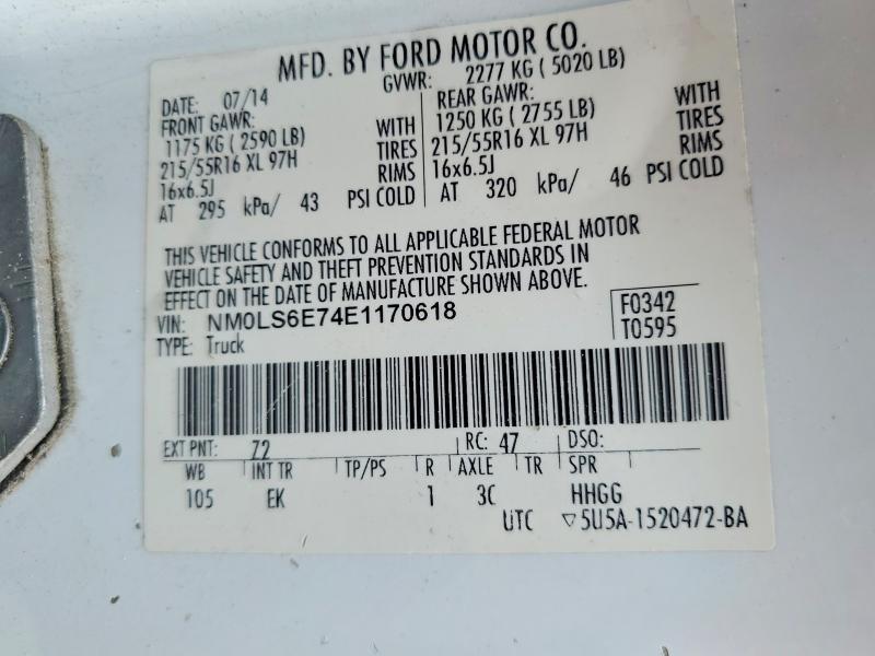 2014 Ford Transit Connect xl Utility / Service van