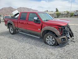 Salvage trucks for sale at North Las Vegas, NV auction: 2015 Ford F350 Super Duty