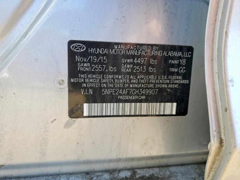 2016 Hyundai Sonata se
