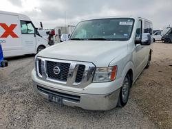 Salvage trucks for sale at Wilmer, TX auction: 2016 Nissan NV 3500 HD SV