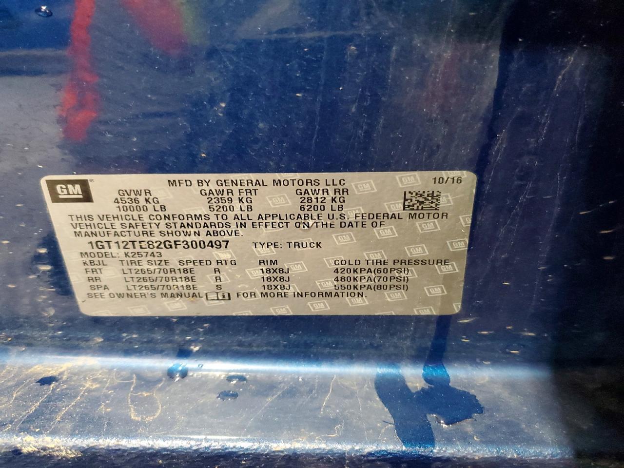 2016 GMC Sierra K2500 SLT