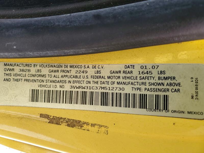 2007 Volkswagen New Beetle 2.5l Option Package 1